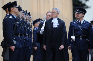 前終審法院首席大法官李國能先生(政府新聞處照片)