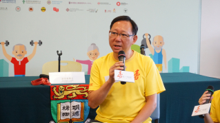 「耆力無窮®」教練吳先生表示參加計劃讓他在退休後能夠繼續貢獻社會。
