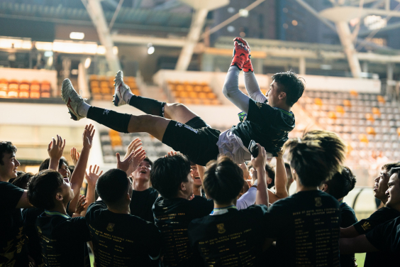 HKU Men’s Soccer Team wins USFHK Intervarsity Soccer Championship 