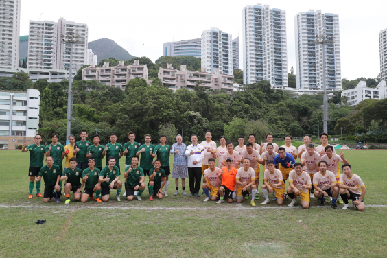 HKU and CUHK hold the Vice-Chancellor’s Cup Soccer Match