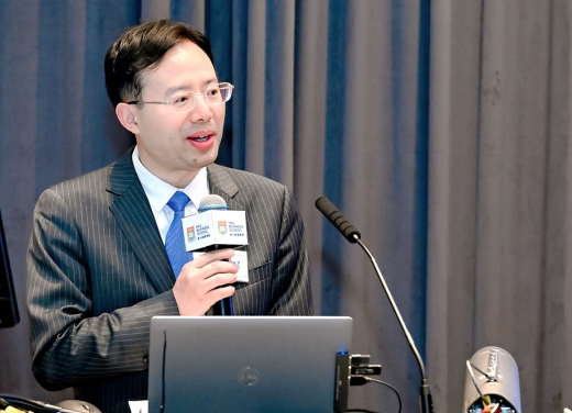 
	香港中國企業協會人力資源委員會主任委員，中國海外集團董事、副總經理馬福軍先生致歡迎辭。

