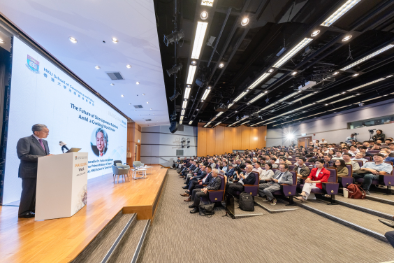 A centrepiece of the week was the launch of the Global Leaders Series, featuring an address by Dr Yukio Hatoyama, who was conferred an honorary professorship during the event.
