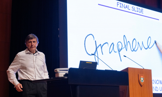Nobel Laureate Professor Sir Andre Geim takes HKU on a “Random Walk to Graphene” in Inaugural Lecture